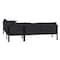 Flash Furniture Black Sectional with Storage & Charcoal Cushions GM-201108-SEC-CH-GG - alternate 8